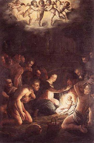 Giorgio Vasari The Nativity oil painting picture